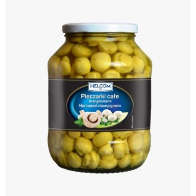 Pickled mushrooms HELCOM, 1.6 kg / 900 g